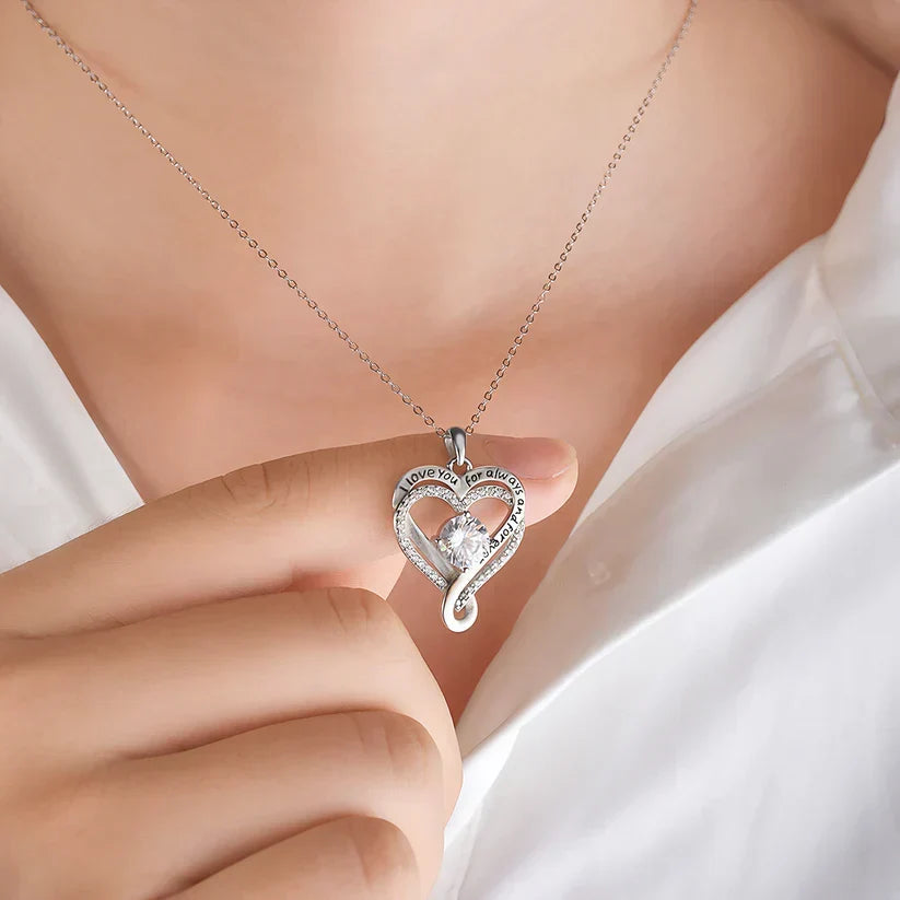 ROMA | COLLIER CŒUR AVEC MESSAGE