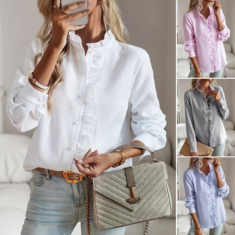 Alice | Élégante Chemise Confortable