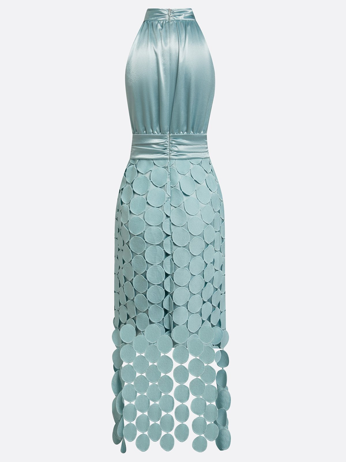 IRENE | ROBE MIDI RAFFINÉE AVEC TOP EN SATIN