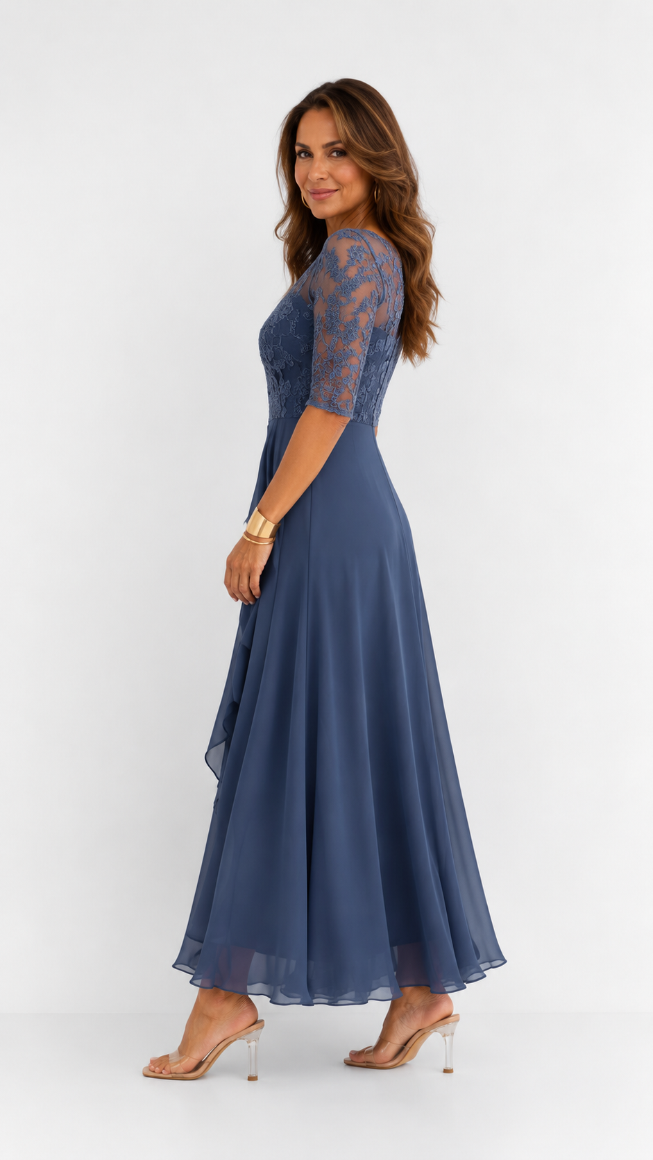 RHONDA | Élégante robe en dentelle