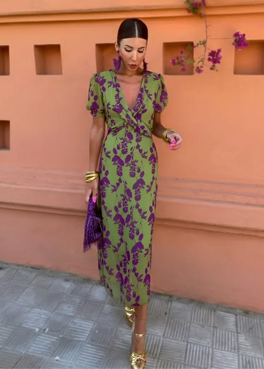 SOFÍA · ROBE MAXI FLORALE