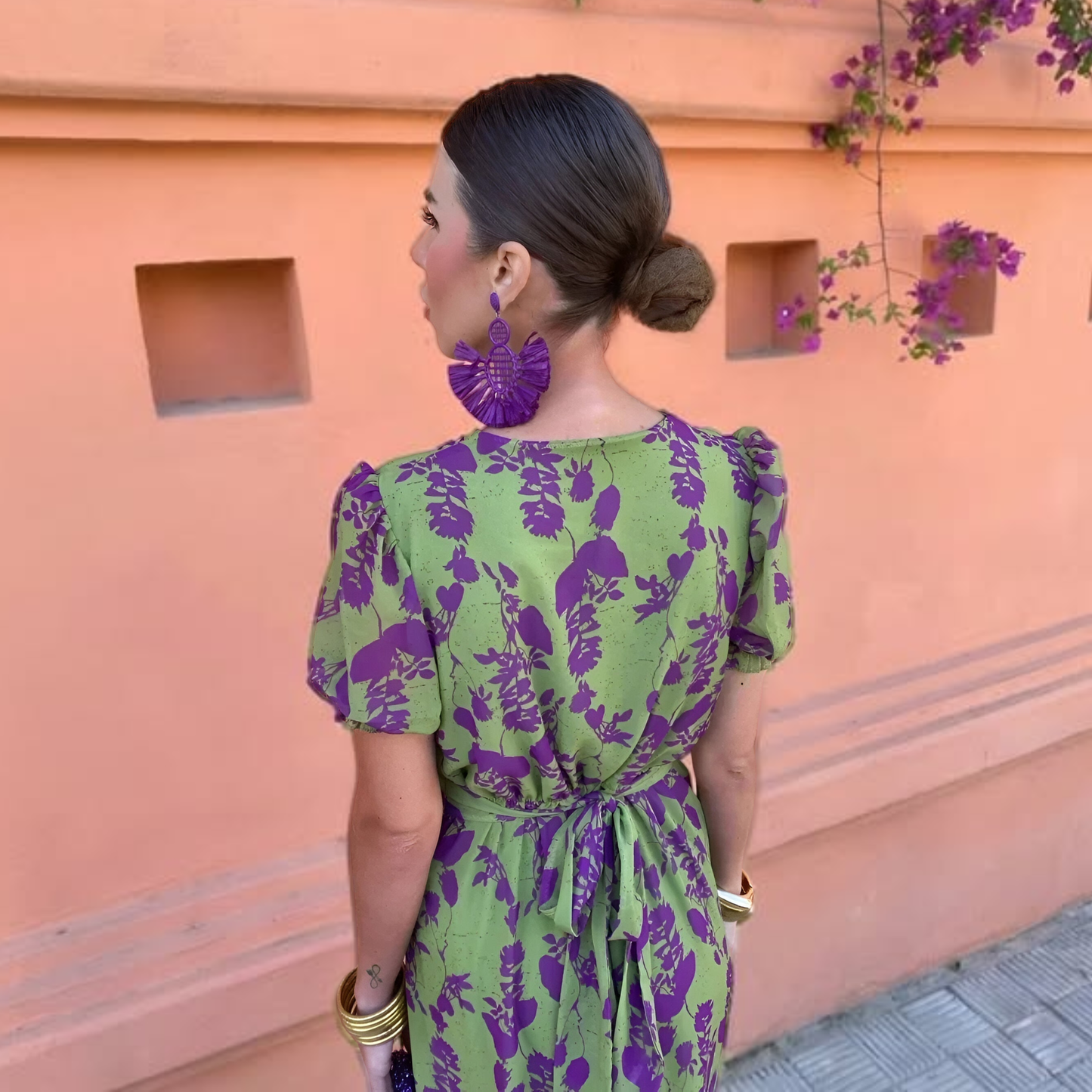 SOFÍA · ROBE MAXI FLORALE
