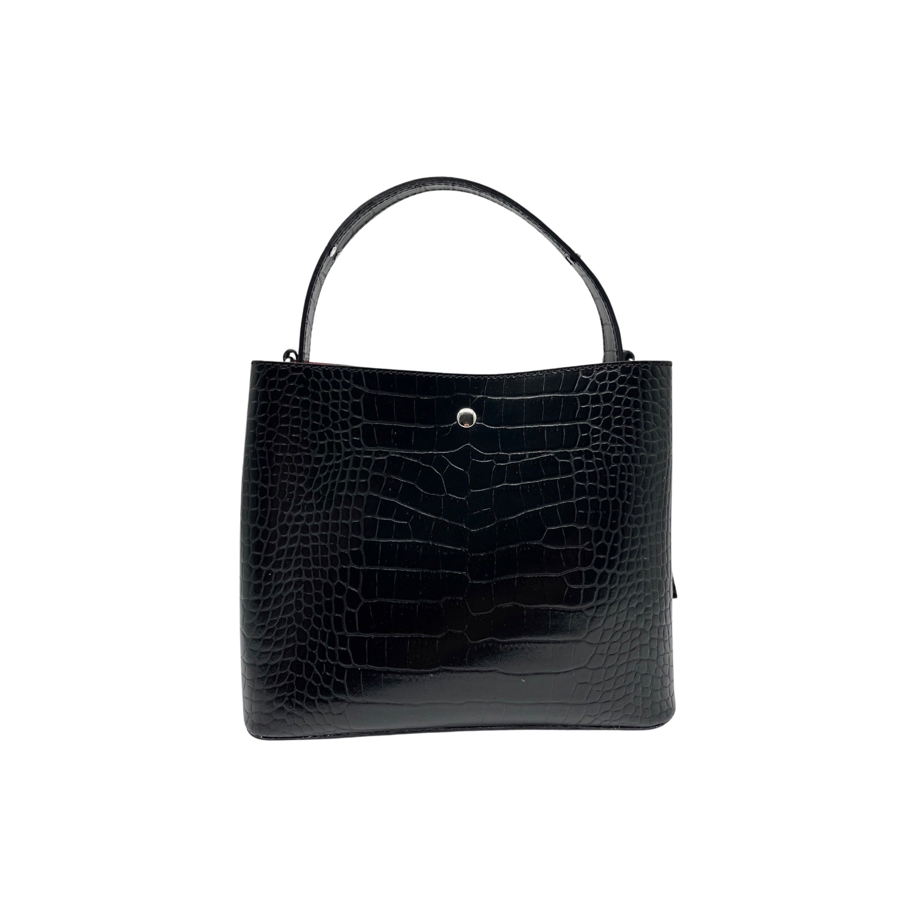 SAC CUIR EFFET CROCO CELIA