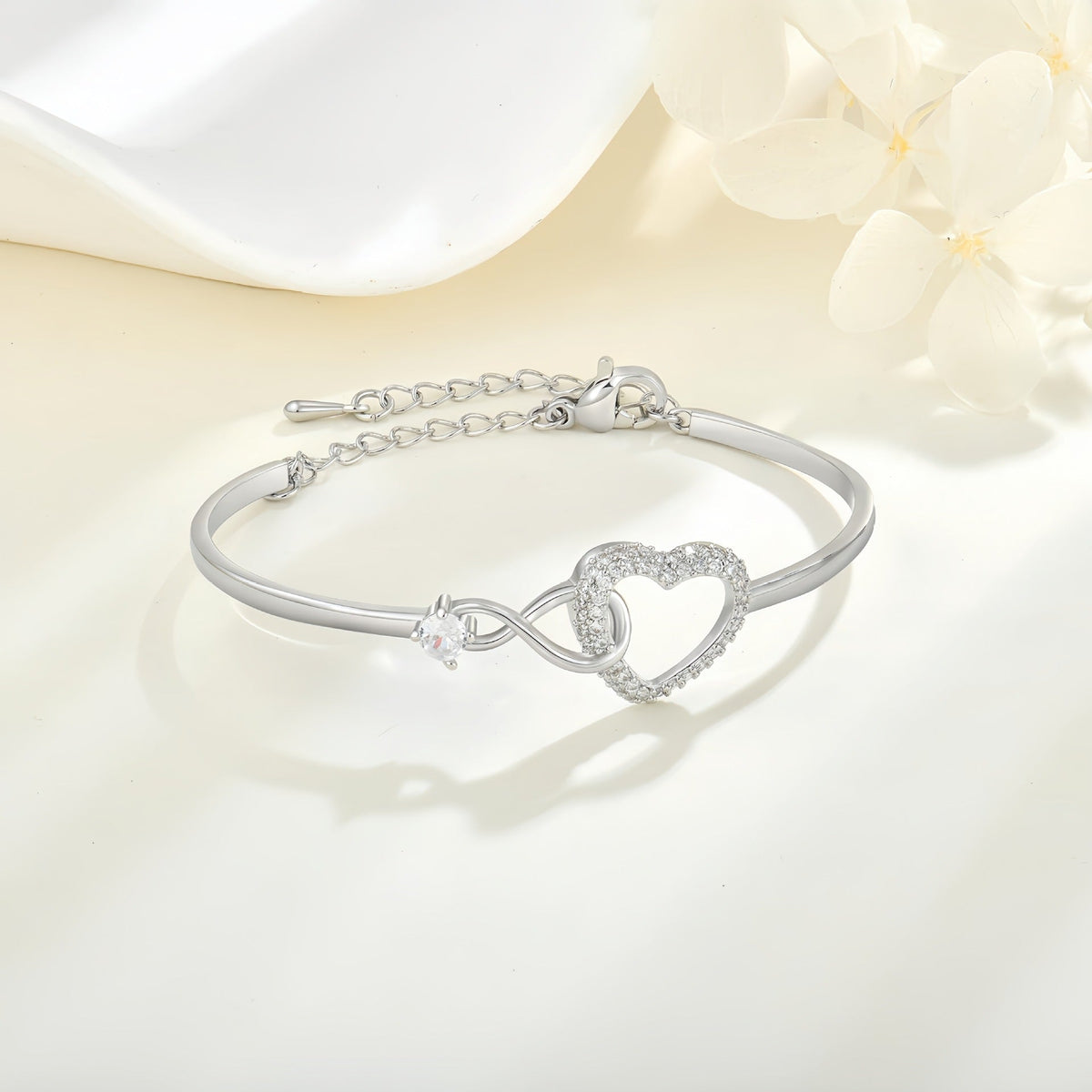BRACELET ÉTERNEL | CŒUR INFINI