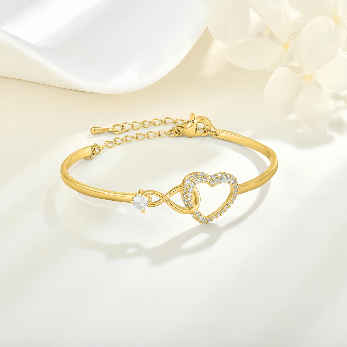 BRACELET ÉTERNEL | CŒUR INFINI