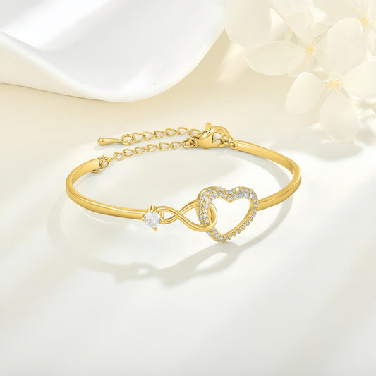 BRACELET ÉTERNEL | CŒUR INFINI