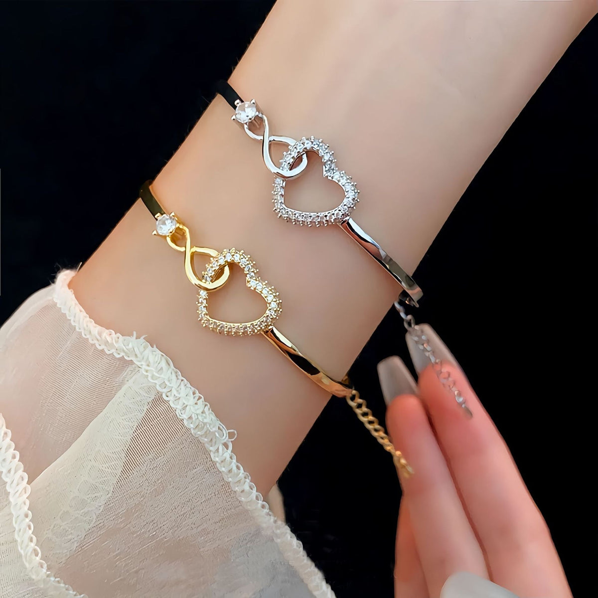 BRACELET ÉTERNEL | CŒUR INFINI