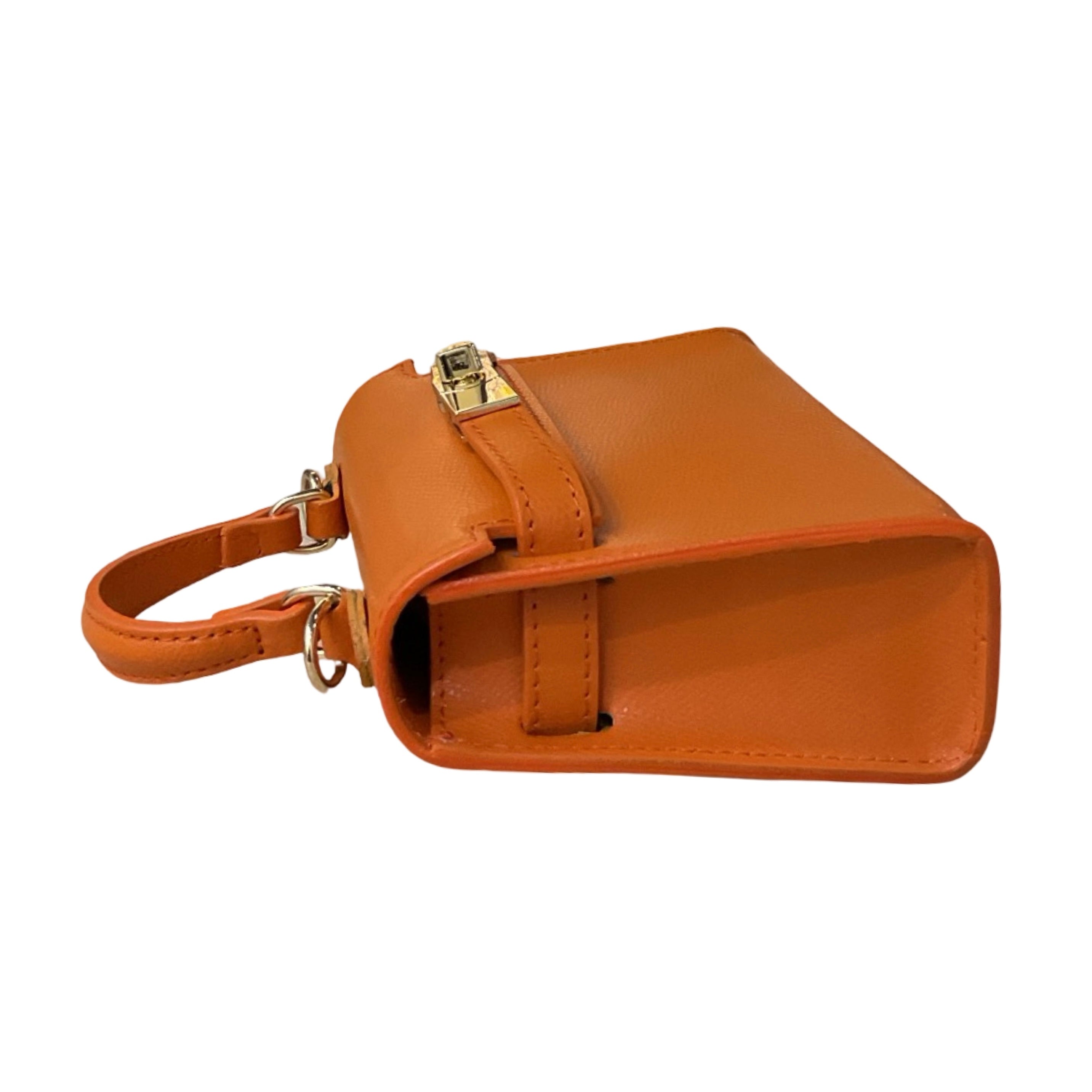 SAC MAIN CUIR VACHETTE MINI STELLA