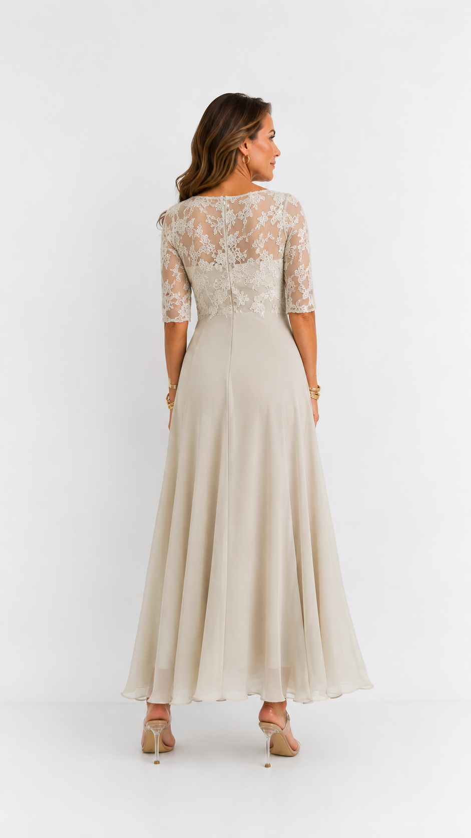 RHONDA | Élégante robe en dentelle
