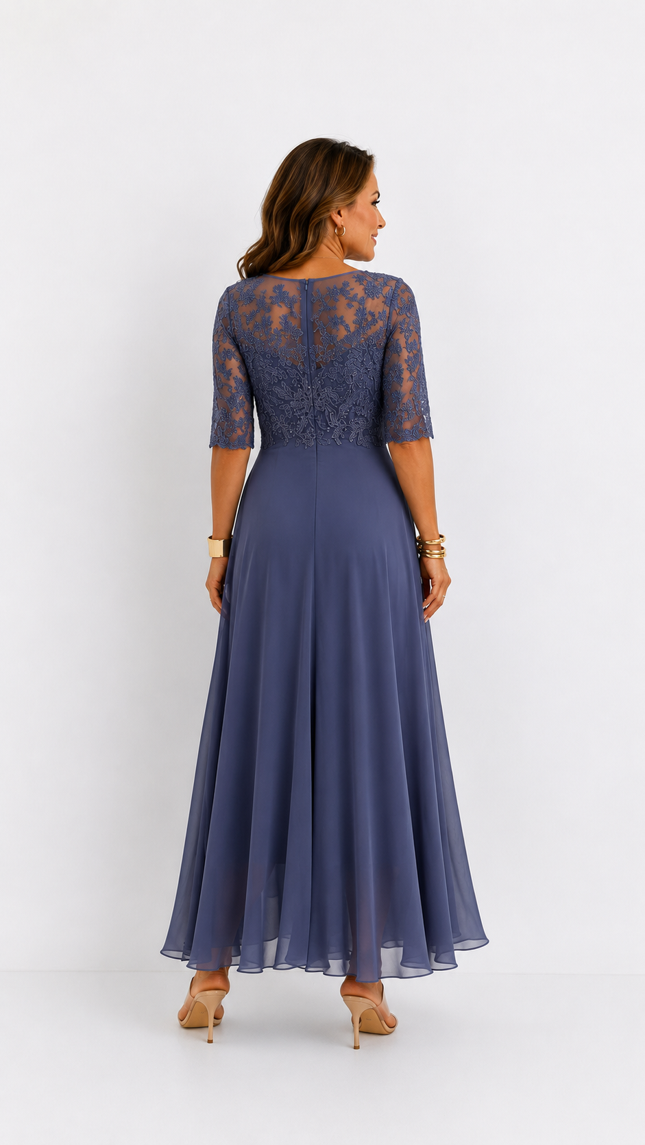 RHONDA | Élégante robe en dentelle