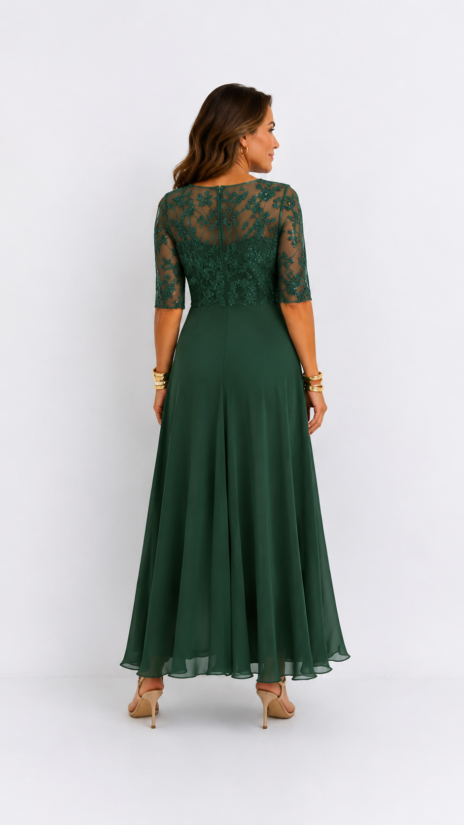 RHONDA | Élégante robe en dentelle