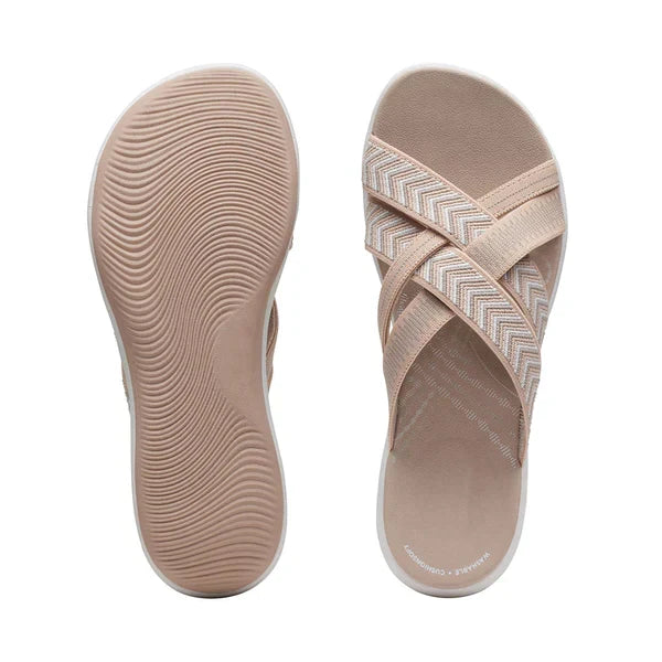 Sandale Orthopédique Femme En Cuir – Confort Quotidien