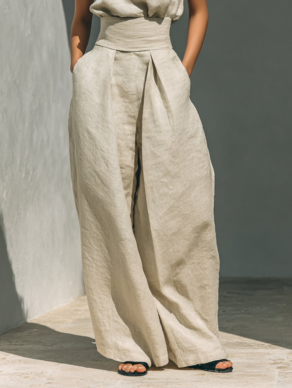 Conjunto Maria | Fraîcheur Minimaliste de Deux Pièces