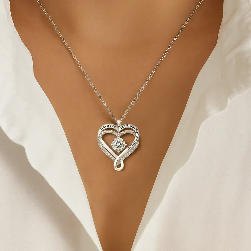 ROMA | COLLIER CŒUR AVEC MESSAGE