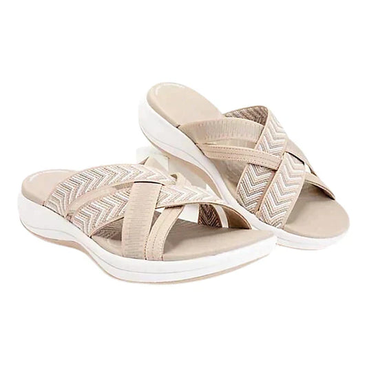 Sandale Orthopédique Femme En Cuir – Confort Quotidien