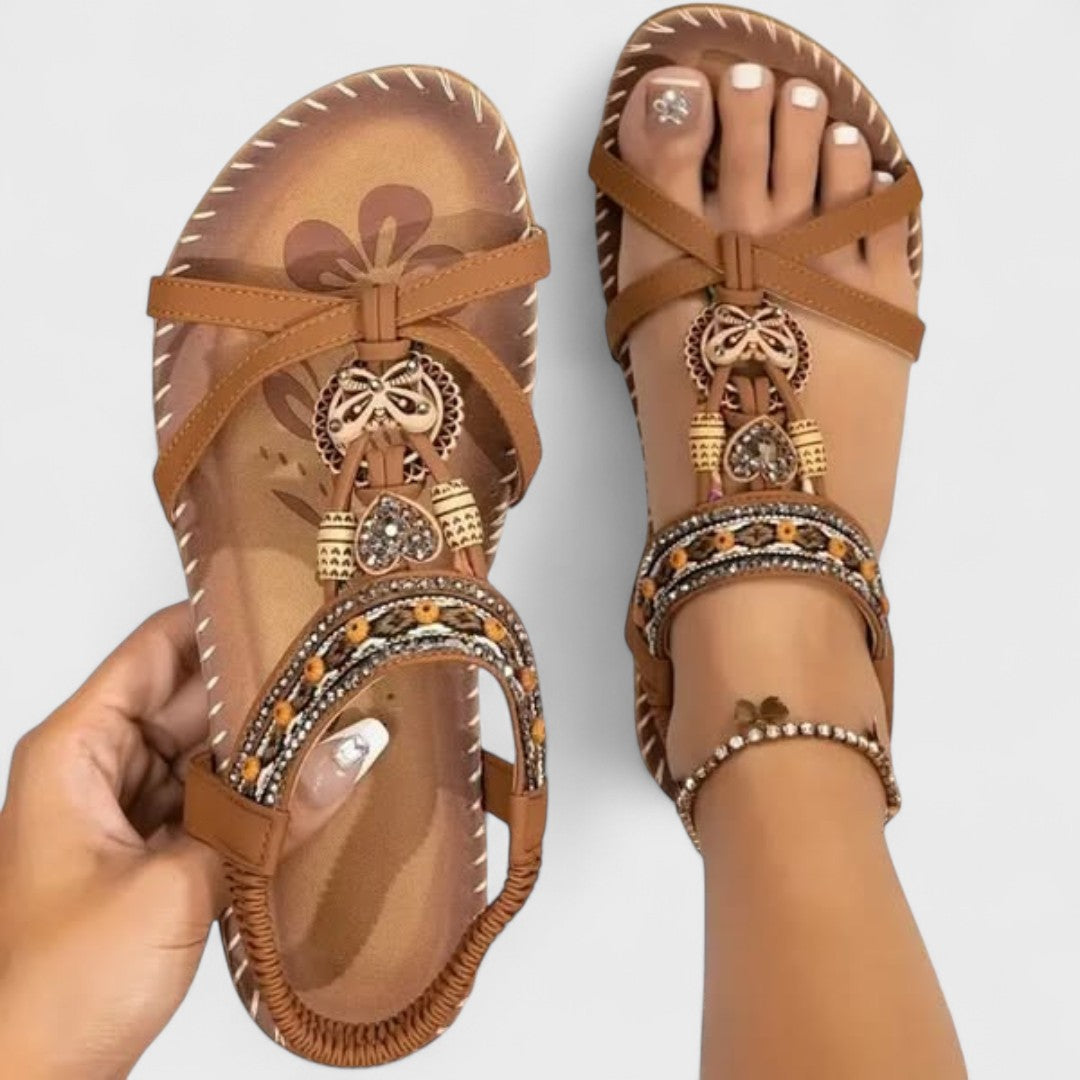 Sandale Orthopédique Femme Comfort+ Avec Semelle Antidérapante