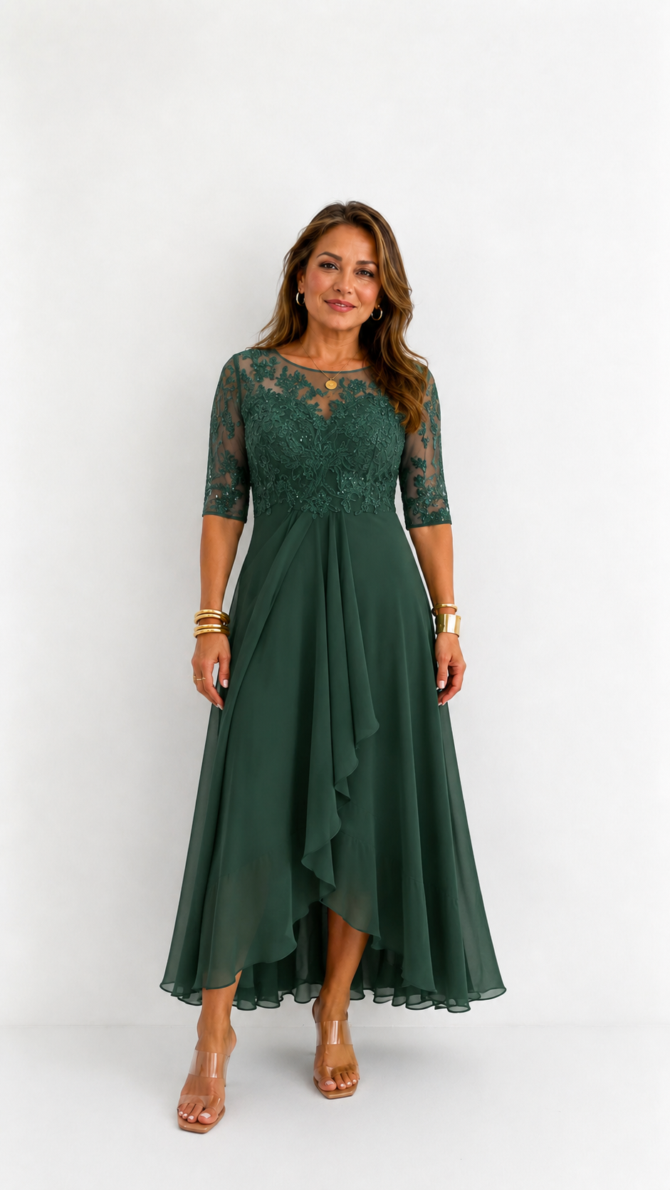 RHONDA | Élégante robe en dentelle