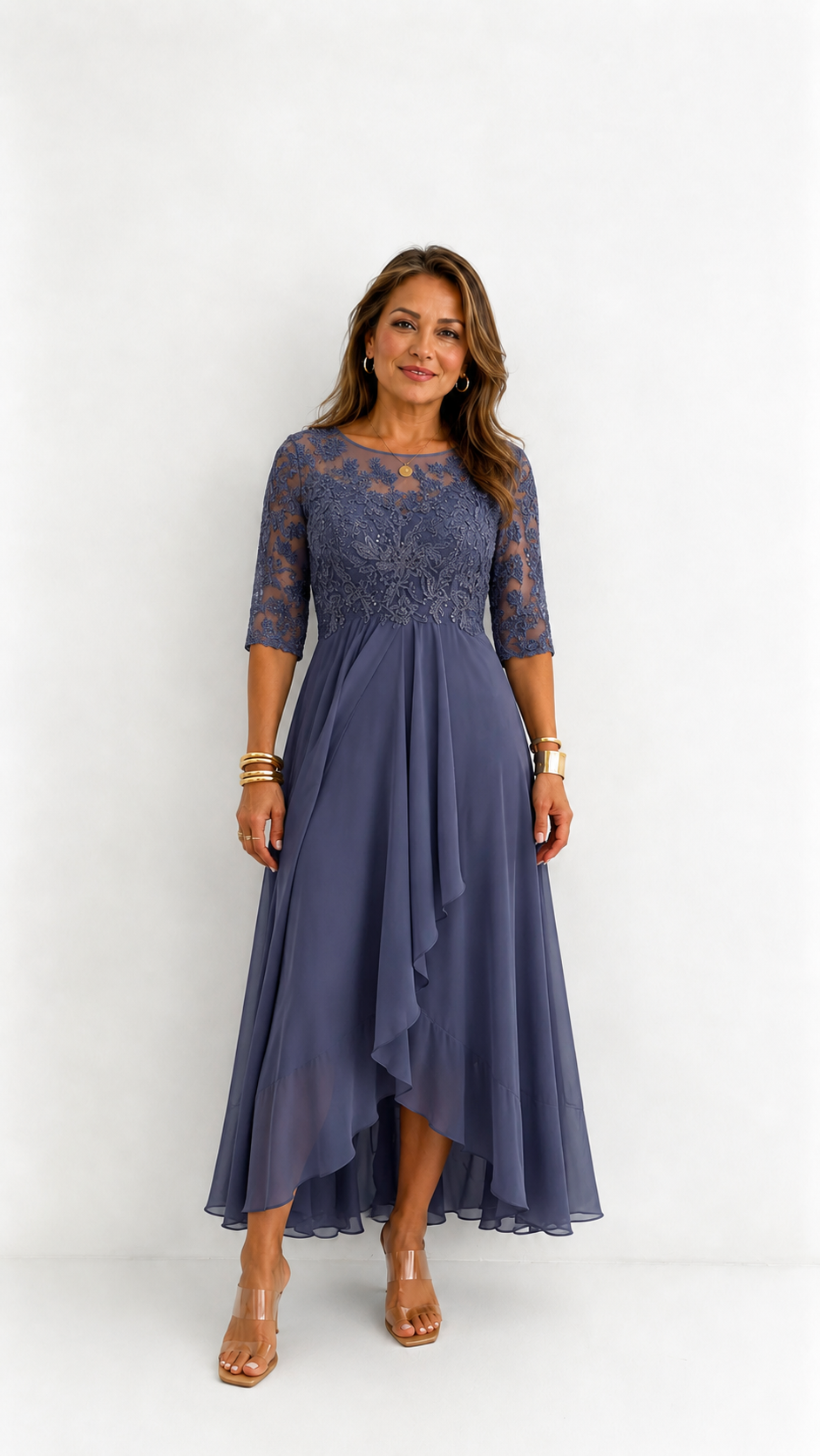 RHONDA | Élégante robe en dentelle