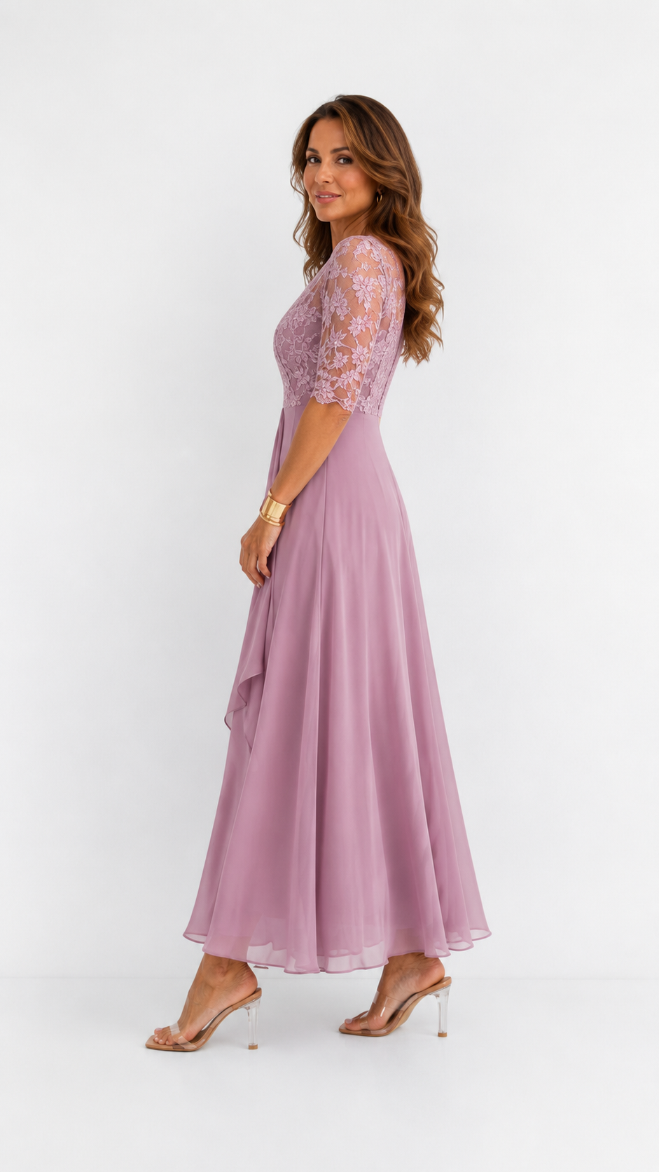 RHONDA | Élégante robe en dentelle