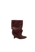 Bottines slouchy ELIOS - Bordeaux