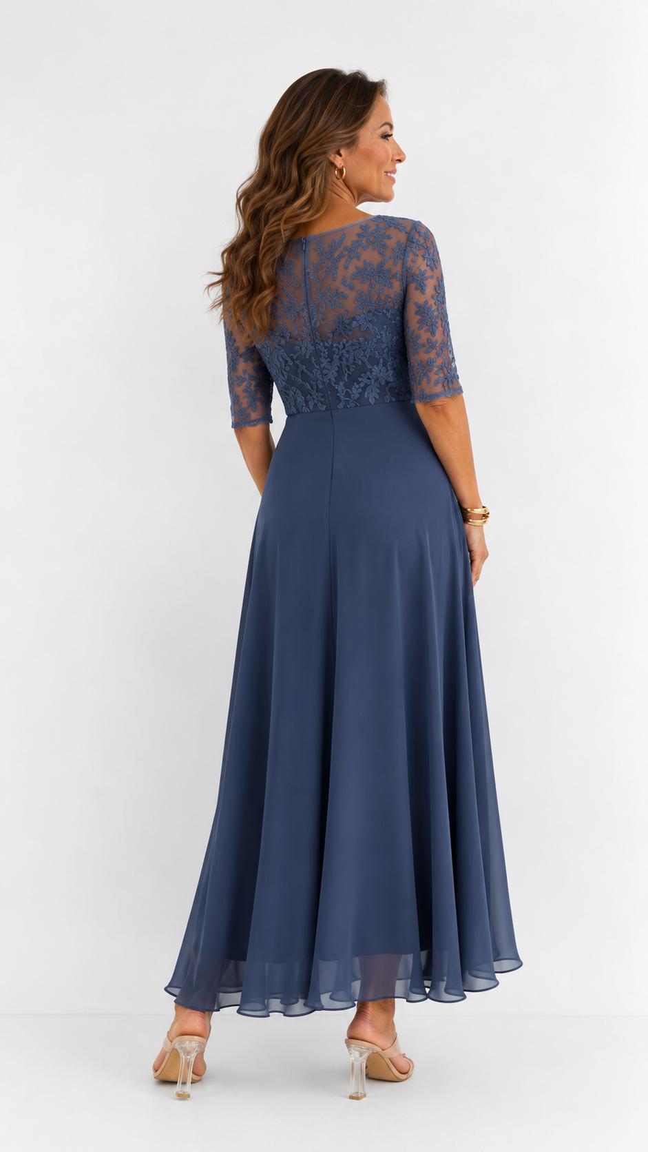 RHONDA | Élégante robe en dentelle