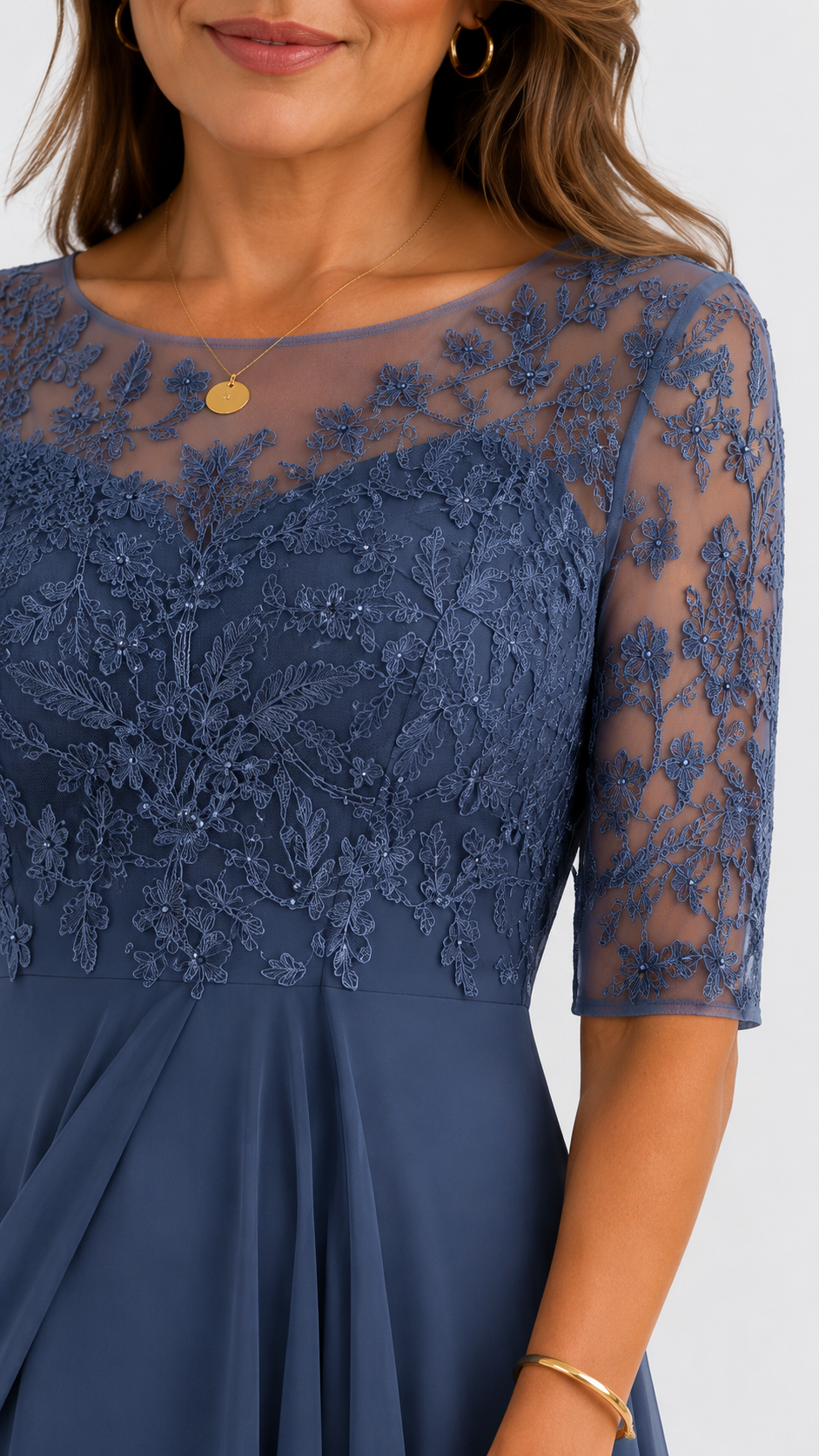 RHONDA | Élégante robe en dentelle
