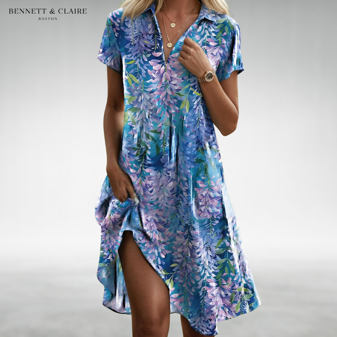 Moira™ Robe Midi Légère et Confortable