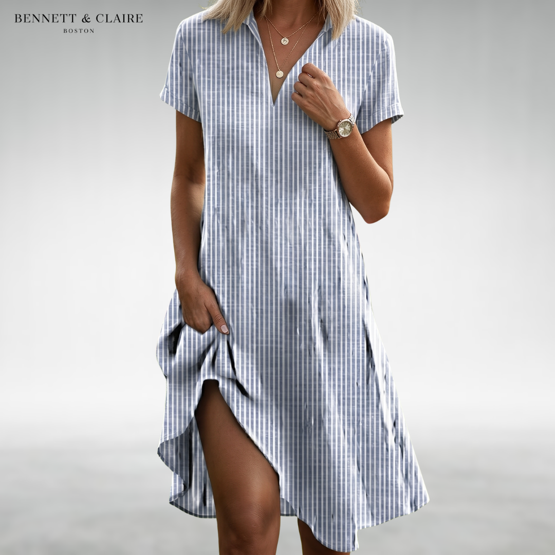 Moira™ Robe Midi Légère et Confortable
