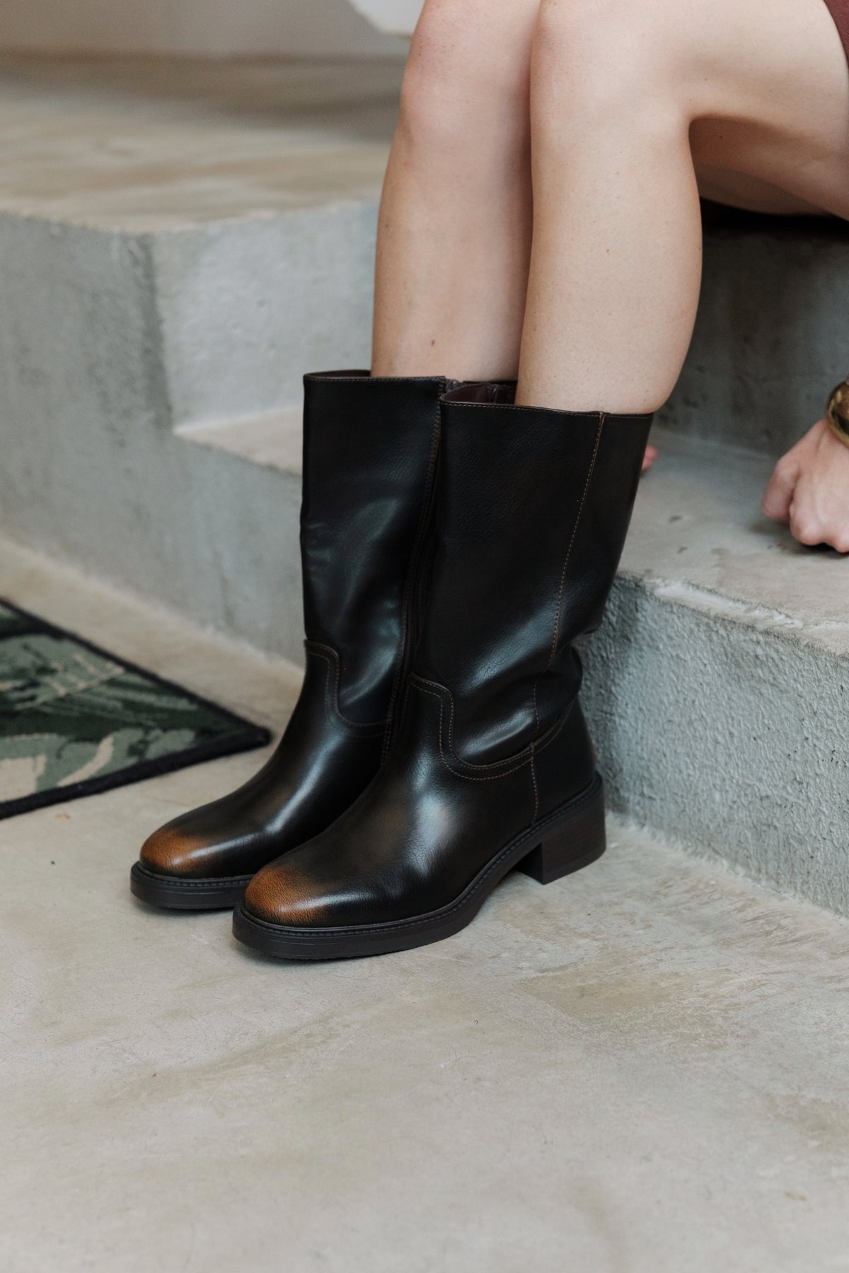 Bottes ELISE - Marron
