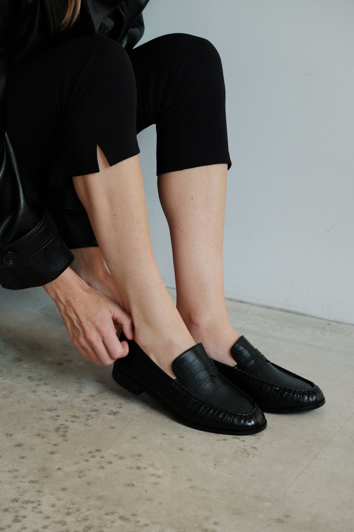Mocassins LEONIE - Noir