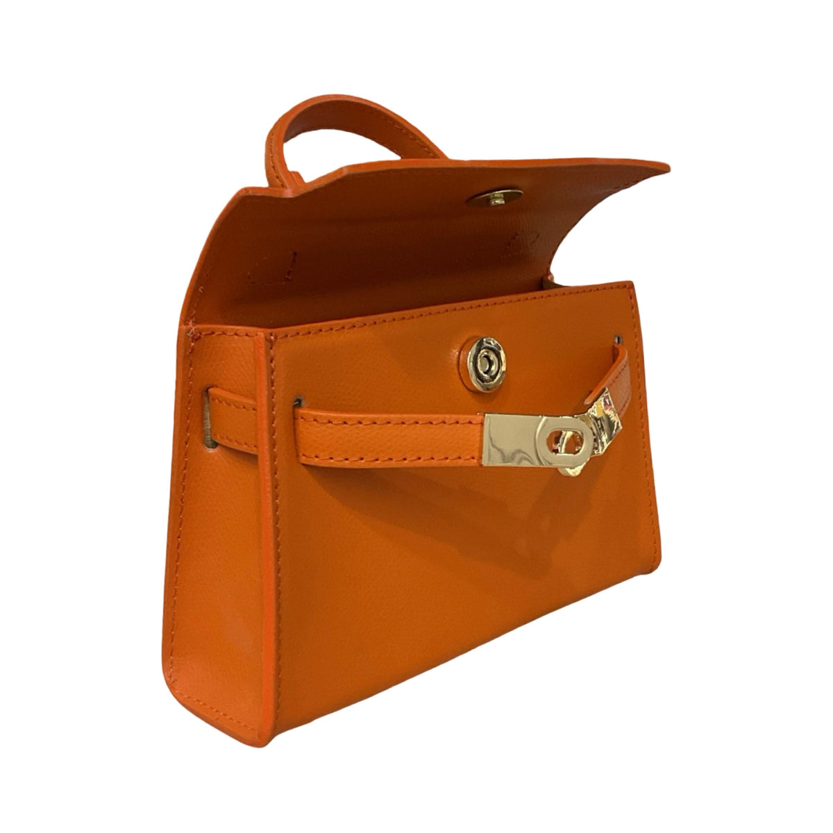 SAC MAIN CUIR VACHETTE MINI STELLA