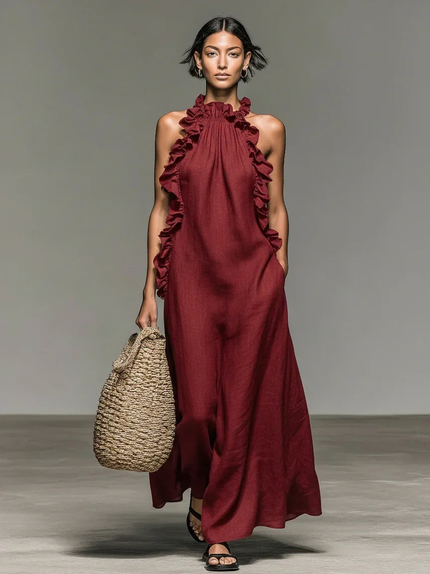 Lua™ | Robe Maxi avec Poches