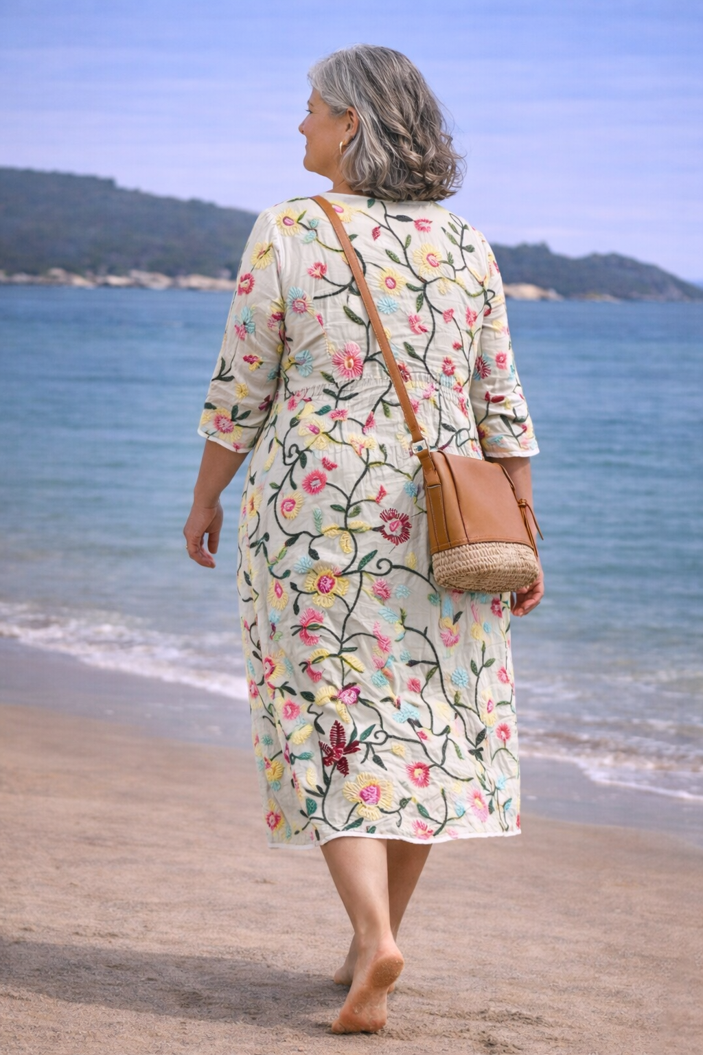 Erica | Robe Florale Élégante