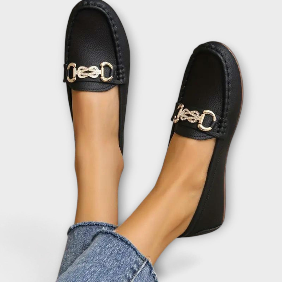 Mocassins En Cuir Pour Femme – Élégants Et Confortables