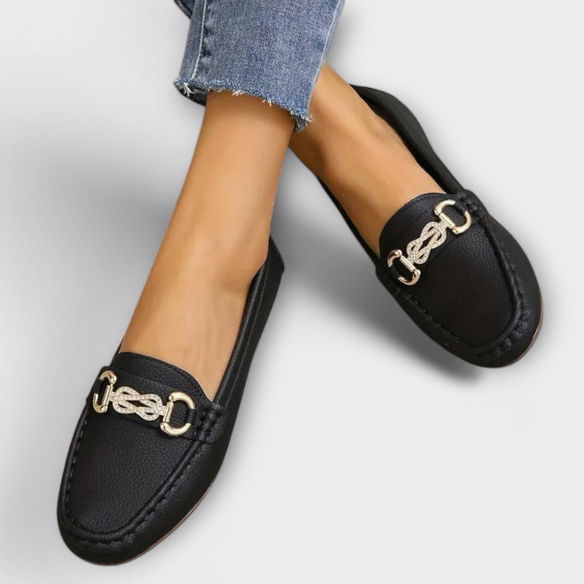 Mocassins En Cuir Pour Femme – Élégants Et Confortables