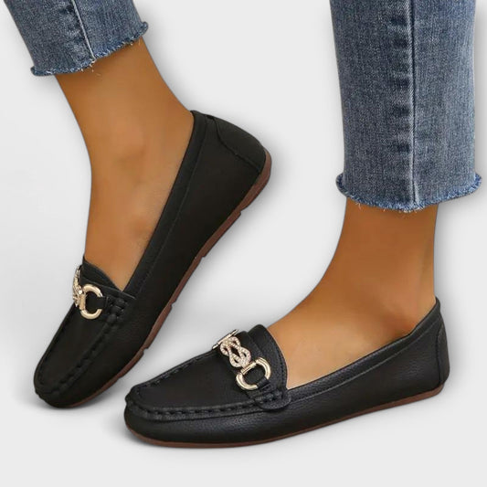Mocassins En Cuir Pour Femme – Élégants Et Confortables