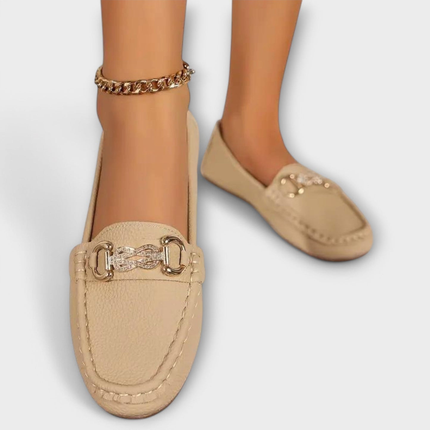 Mocassins En Cuir Pour Femme – Élégants Et Confortables