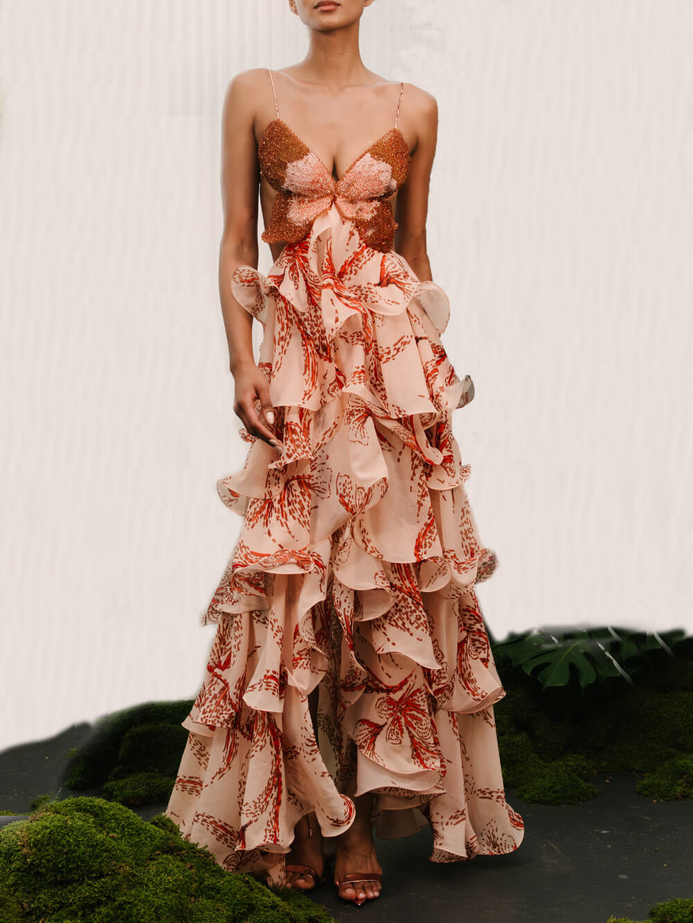 La Scintilla | Robe longue Papillon Signature