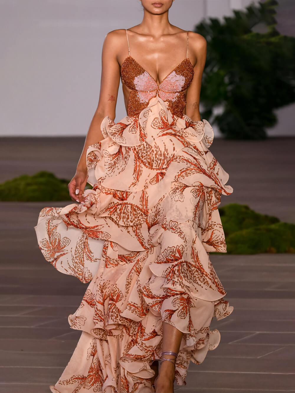 La Scintilla | Robe longue Papillon Signature