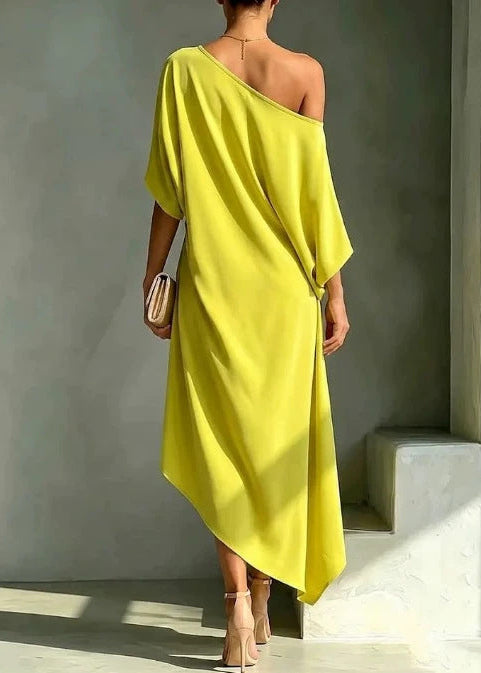 Camila – Robe élégante asymétrique