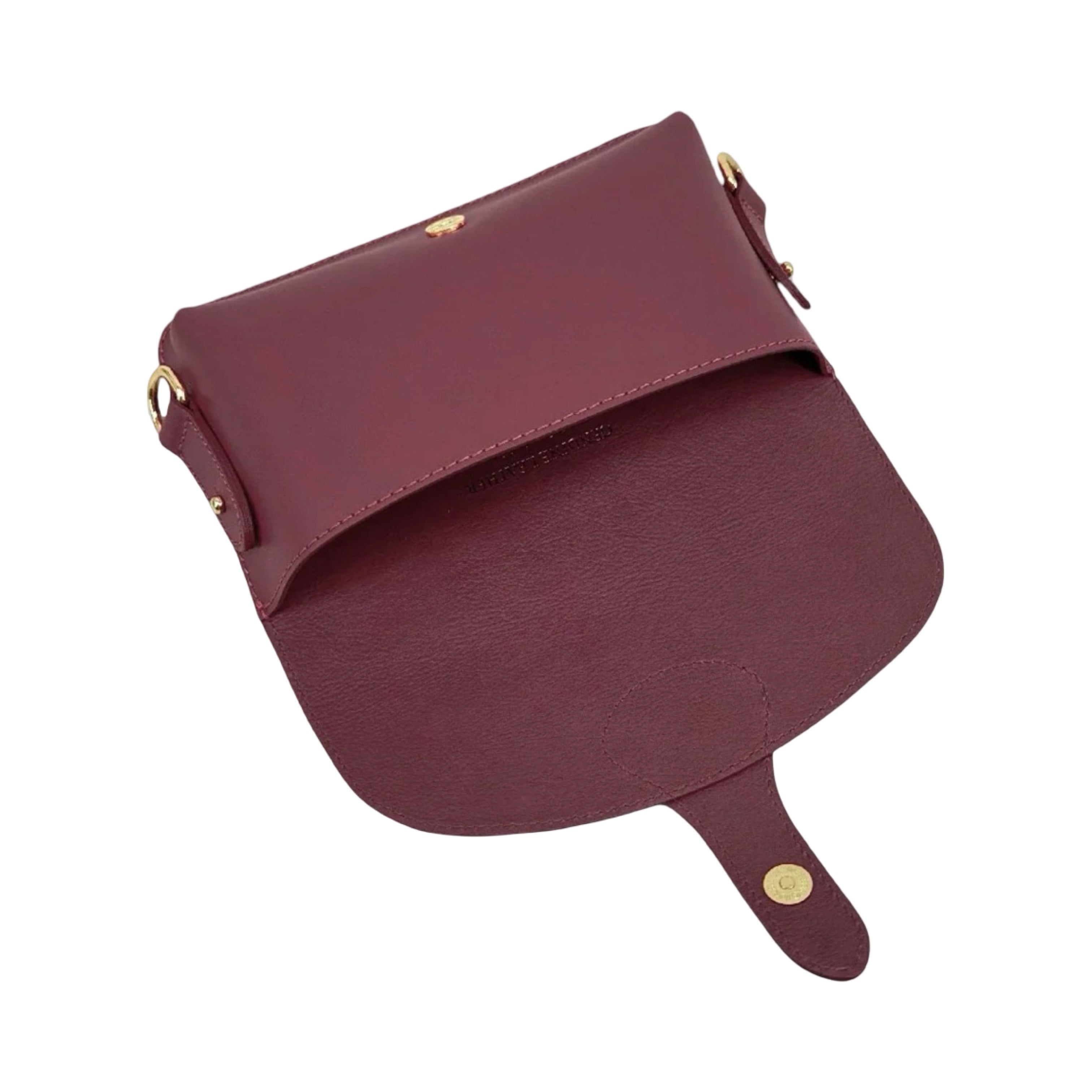 SAC BANDOULIERE CUIR LISSE LOU