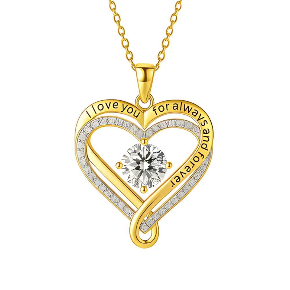 ROMA | COLLIER CŒUR AVEC MESSAGE