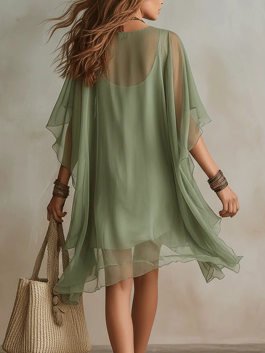 Iselle - Robe Mini Élégante