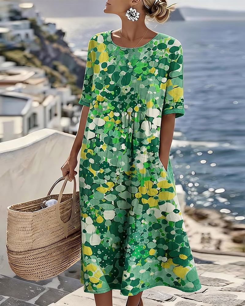Robe Aria : Confort et Fraîcheur à Chaque Mouvement
