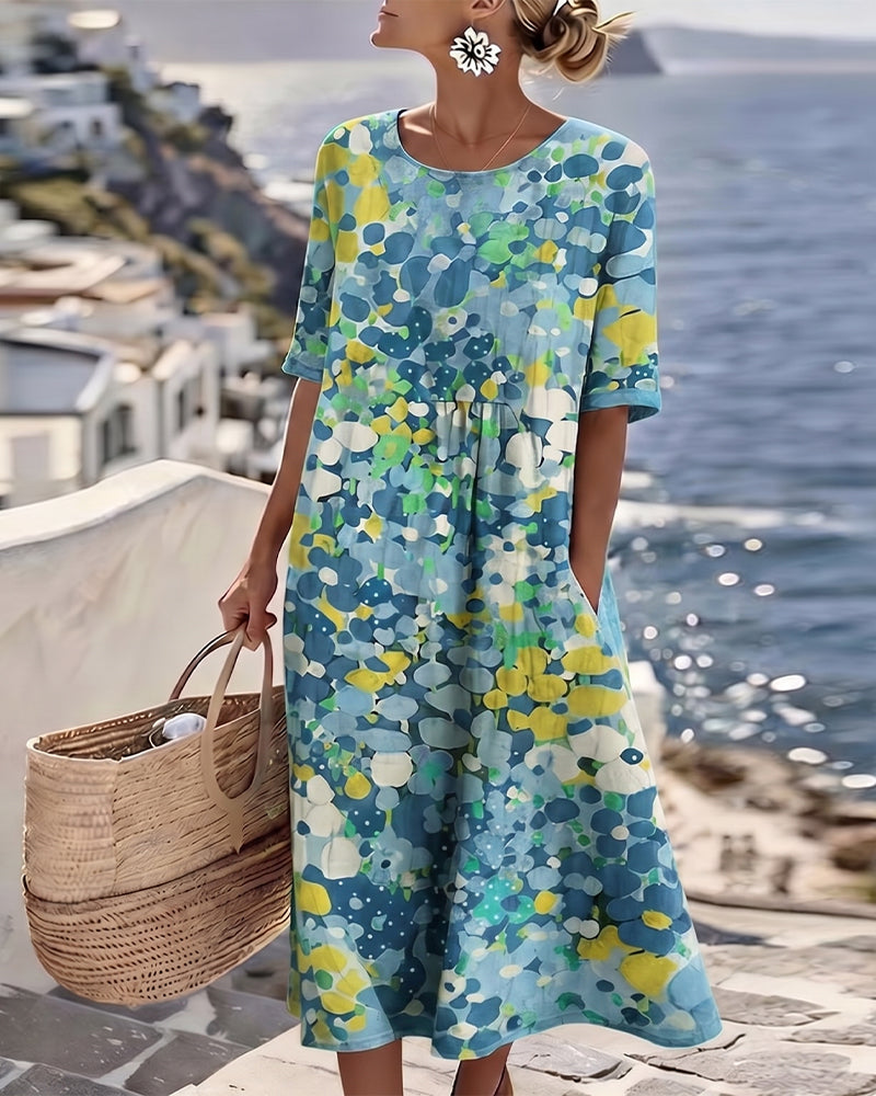 Robe Aria : Confort et Fraîcheur à Chaque Mouvement