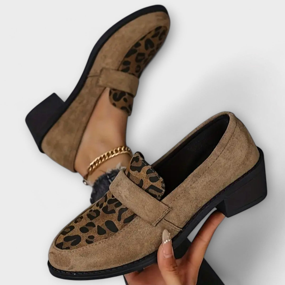 Chaussures Imprimé Léopard Femme – Élégantes et Confortables