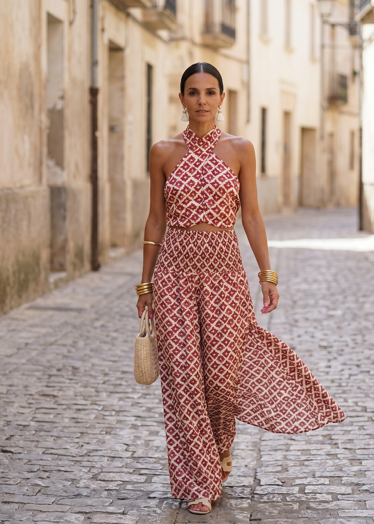 Elsa | Ensemble Élégant avec Design Épaules Découvertes