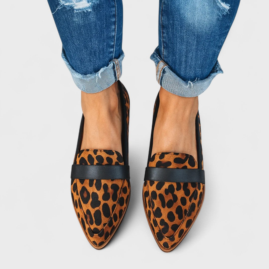 Mocasins Orthopédiques en Cuir pour Femme – Semelle Antidérapante