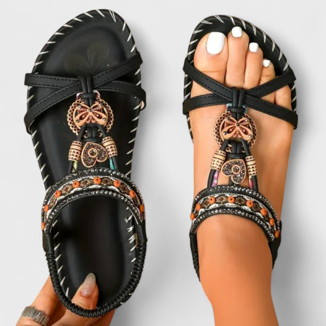 Sandale Orthopédique Femme Comfort+ Avec Semelle Antidérapante
