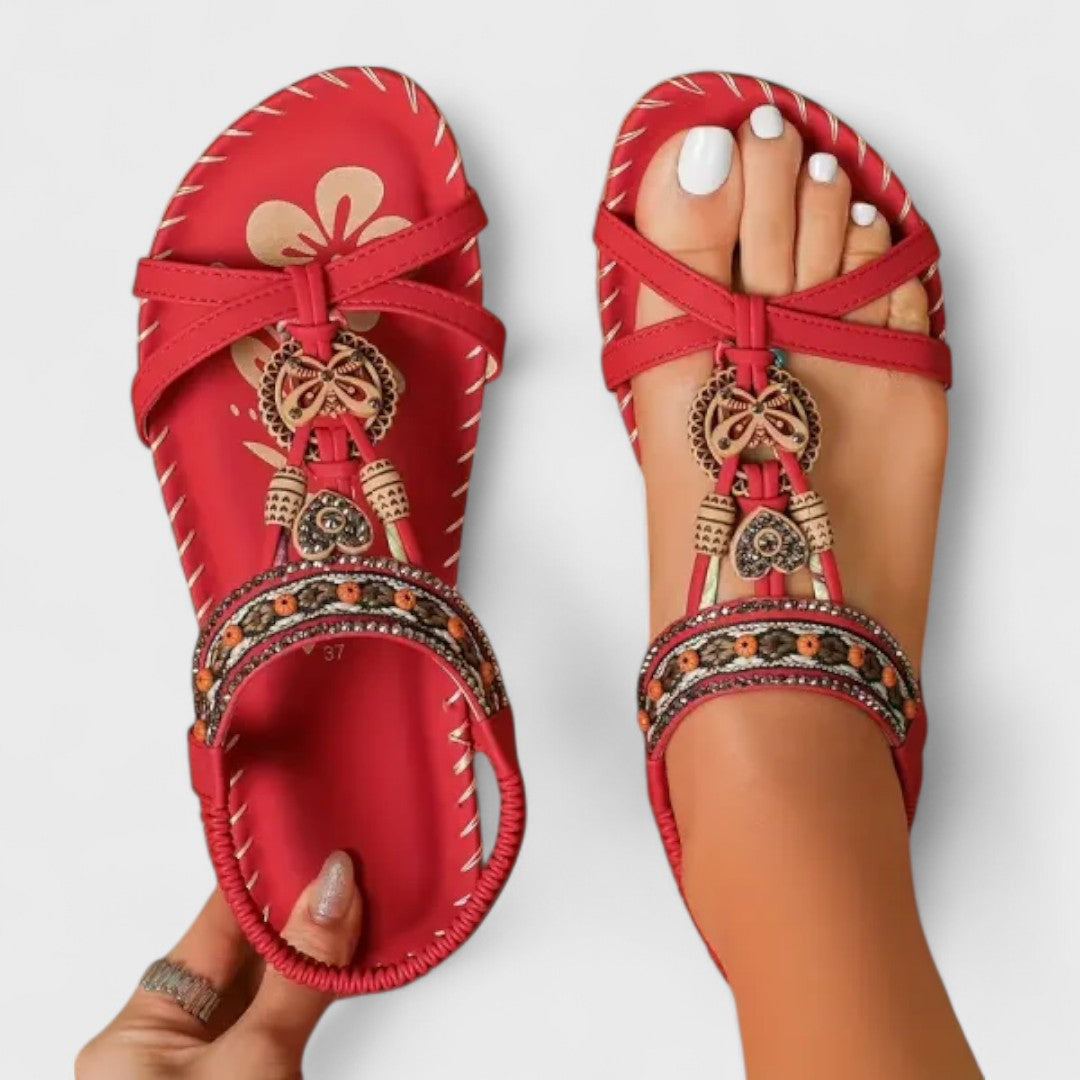 Sandale Orthopédique Femme Comfort+ Avec Semelle Antidérapante
